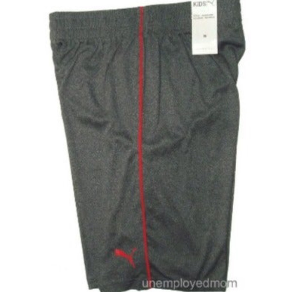 Boys Puma Shorts Athletic Sports Short Pants Bottoms Active Wear Youth